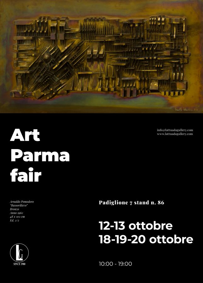 ART PARMA FAIR |  12-13 &  18-19-20 OTTOBRE 2024 | PAD. 7 STAND 86